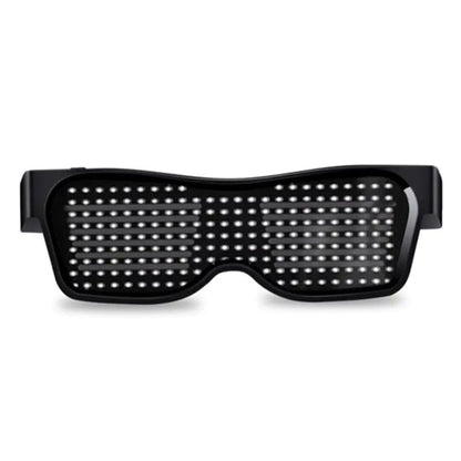 PixelEyes™ Smart LED Glasses - Custom Light Shows On-The-Go
