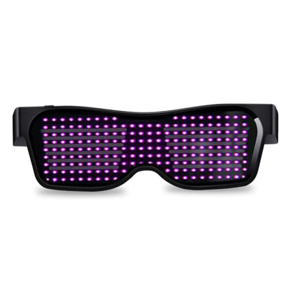 PixelEyes™ Smart LED Glasses - Custom Light Shows On-The-Go