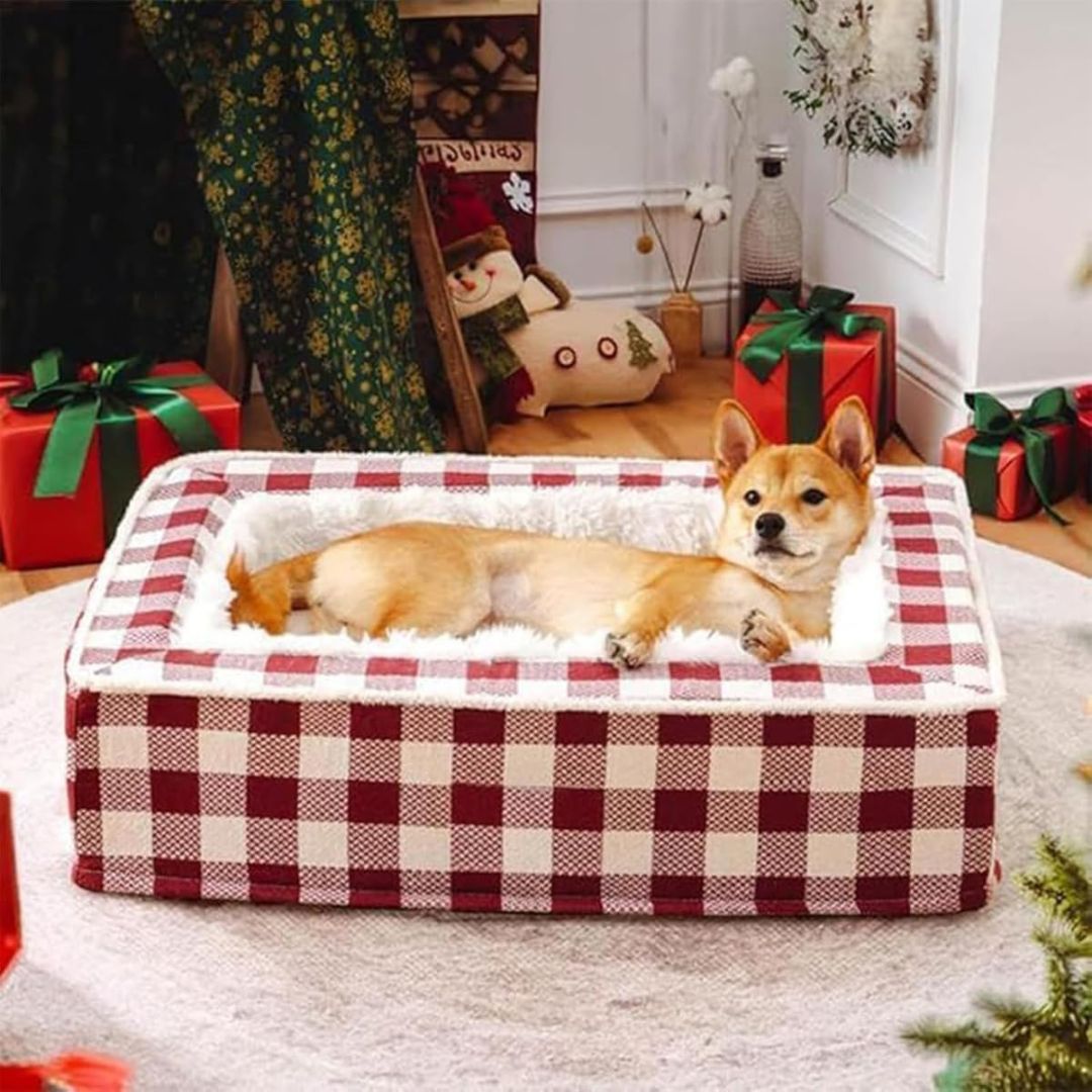 PawsitiveVibes™ Fluffy Bed - Stress Melts Away in Plush Comfort