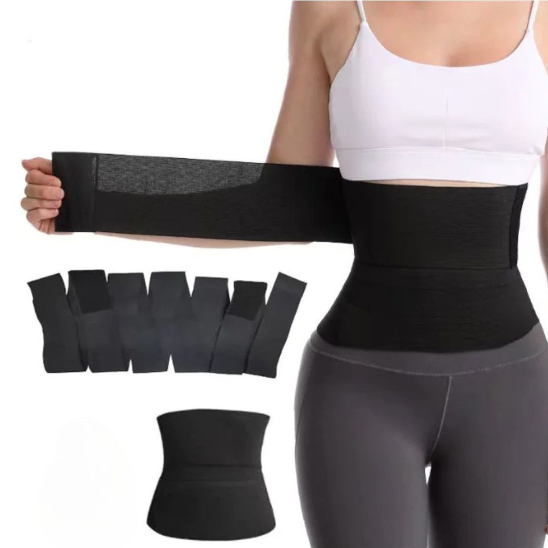 CinchSculpt™ Waist Wrap – Instant Hourglass Silhouette