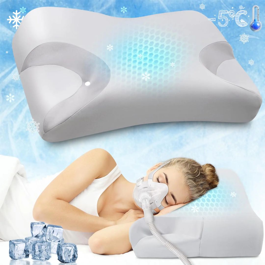 BreatheEase™ Nasal Pillow - Stay Cool & Tangle-Free All Night
