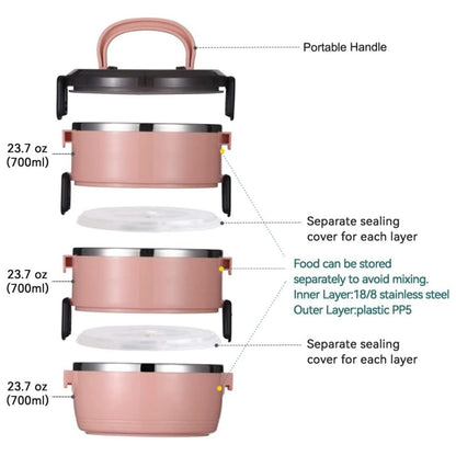 NomadVault™ Stainless Tote - Office-to-Outing Freshness