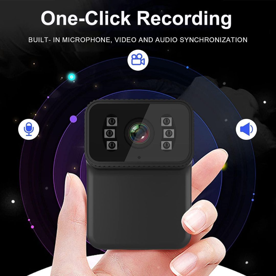 StealthClip™ Mini Cam - 1080P HD + Waterproof Anywhere