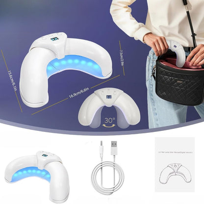 LumaCure™ Phototherapy Lamp - Multi-Nail Repair in Minutes