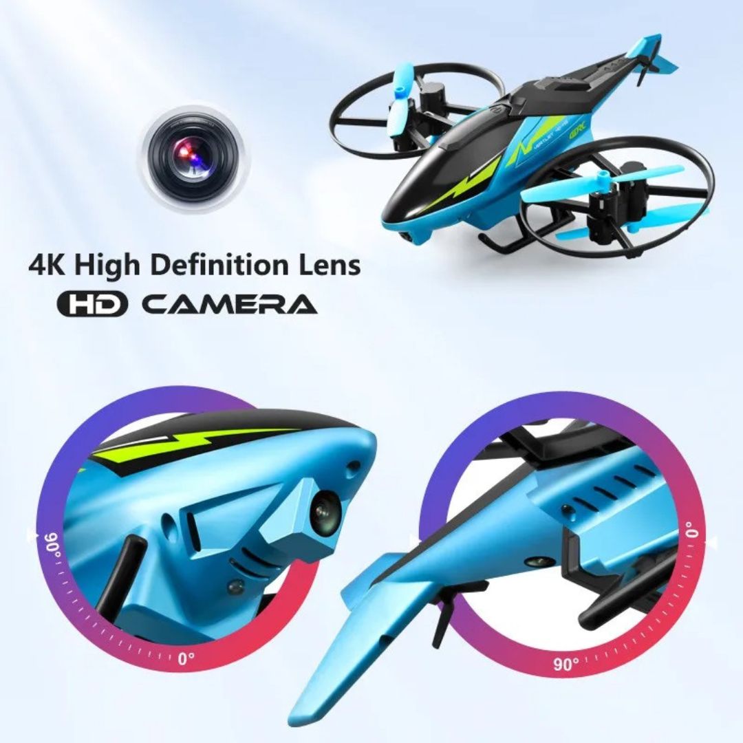 FoldFly™ 4DRC Quadcopter - Easy Remote Control for All Ages