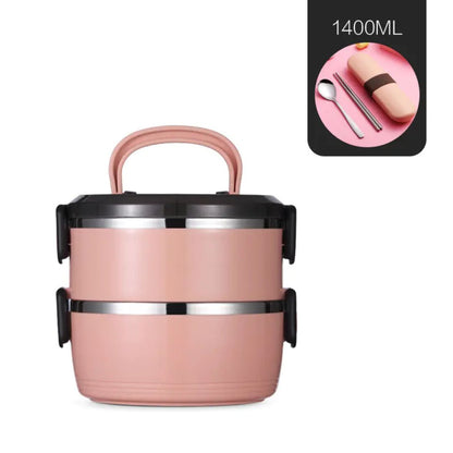 NomadVault™ Stainless Tote - Office-to-Outing Freshness