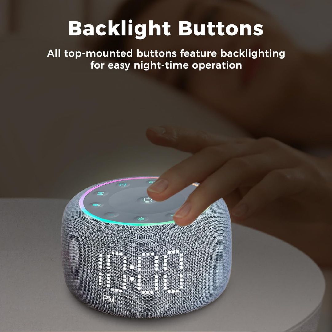 SereniSound™ Night Light Combo - 9 Mood Lights + White Noise