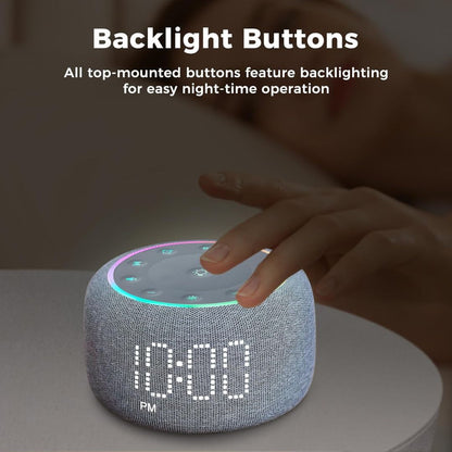 SereniSound™ Night Light Combo - 9 Mood Lights + White Noise