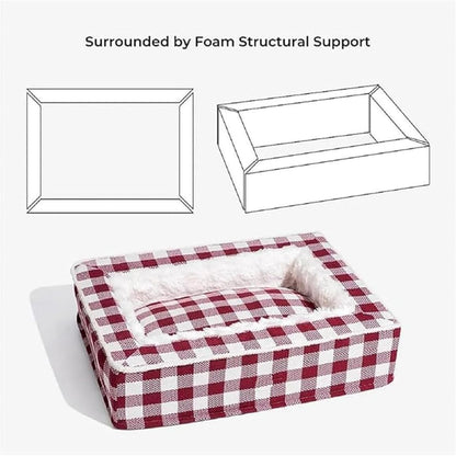 PawsitiveVibes™ Fluffy Bed - Stress Melts Away in Plush Comfort