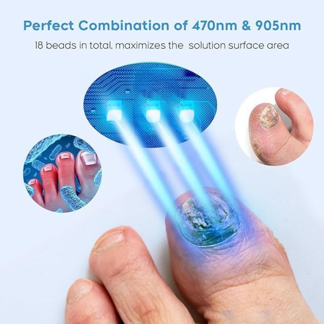 LumaCure™ Phototherapy Lamp - Multi-Nail Repair in Minutes