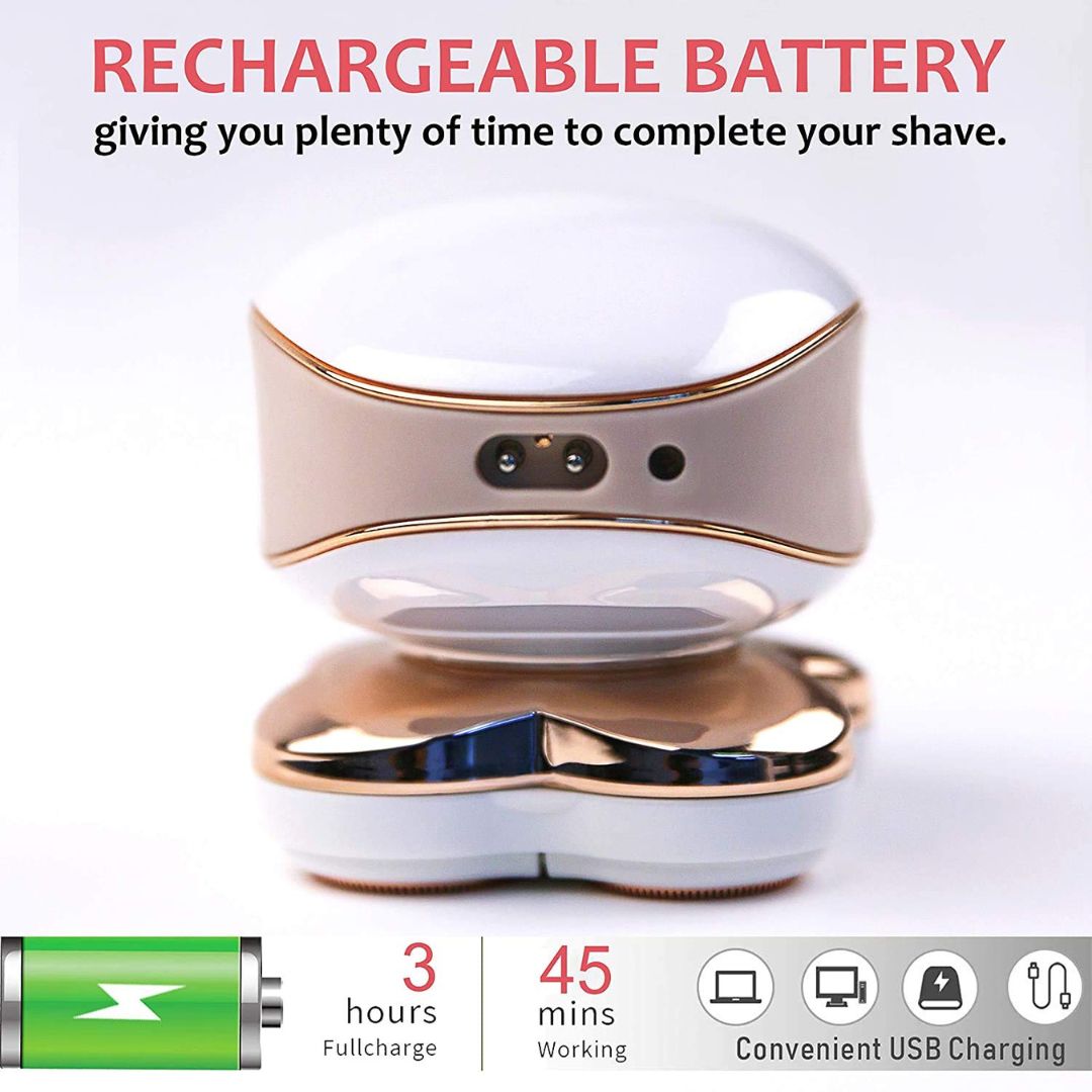 SilkGlide™ Painless Shaver - All-Over Smoothness in One Palm!