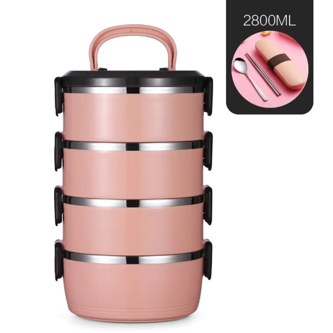 NomadVault™ Stainless Tote - Office-to-Outing Freshness