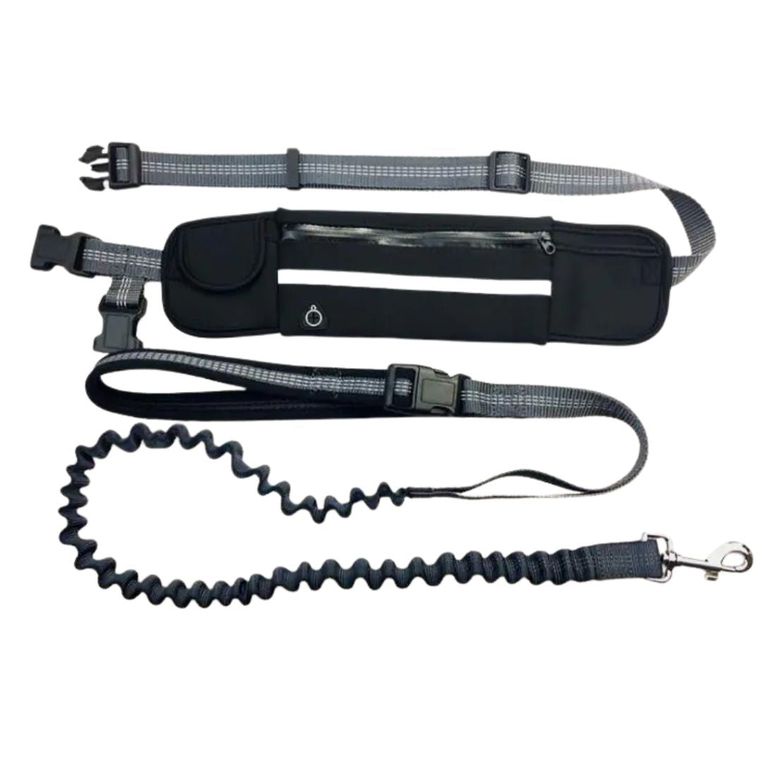 FreePaws™ 3-in-1 Leash – Run, Walk & Store Hands-Free!