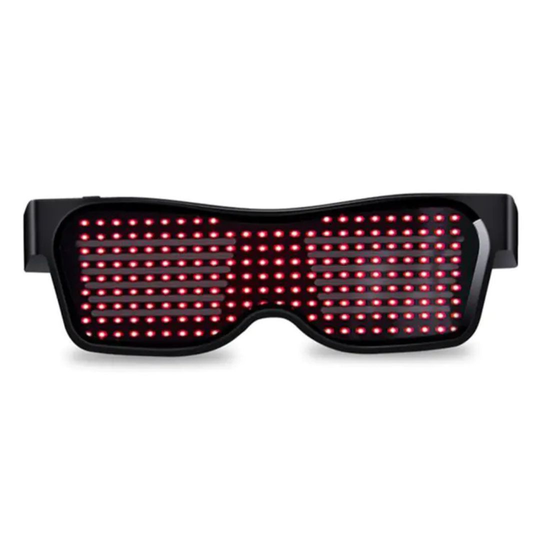 PixelEyes™ Smart LED Glasses - Custom Light Shows On-The-Go