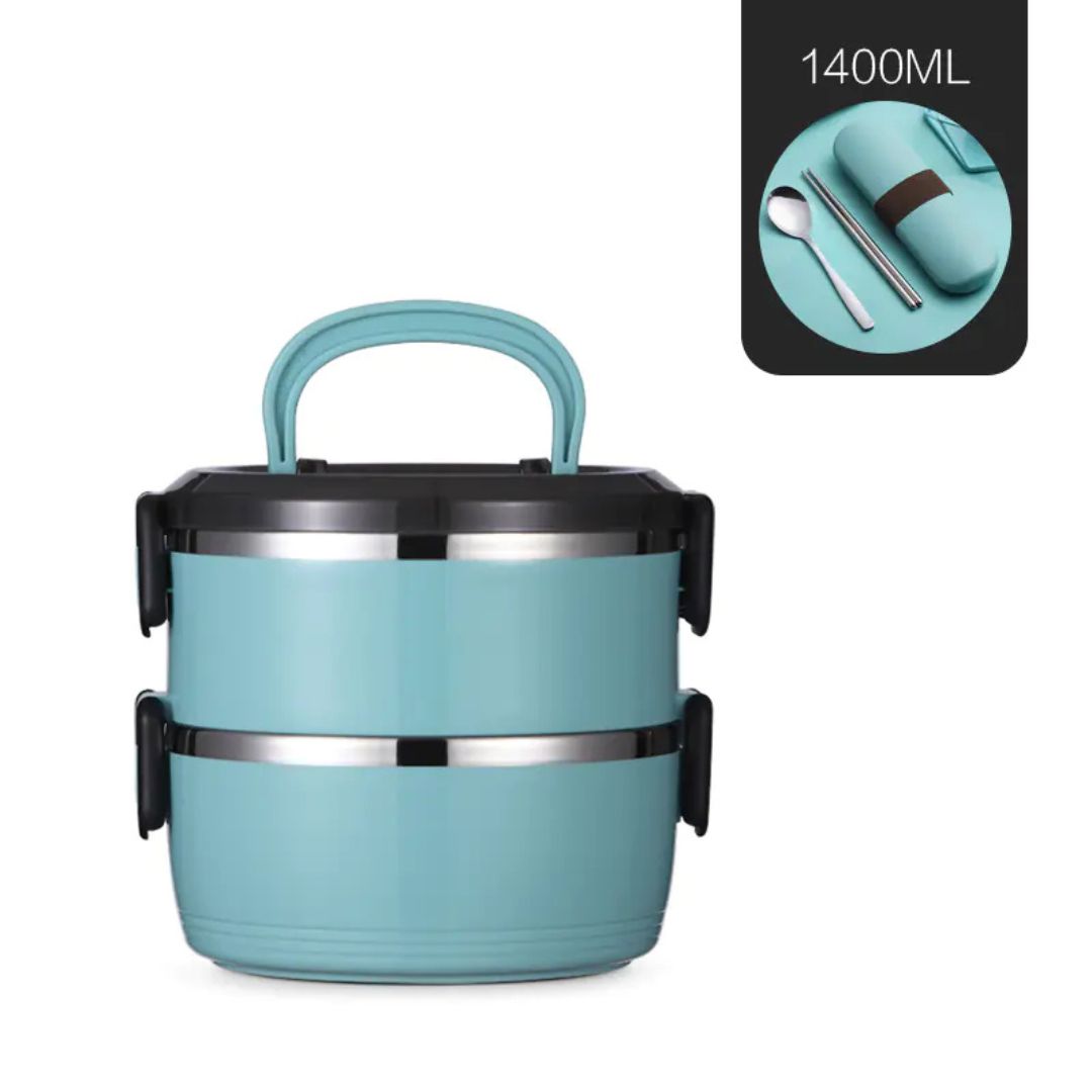 NomadVault™ Stainless Tote - Office-to-Outing Freshness