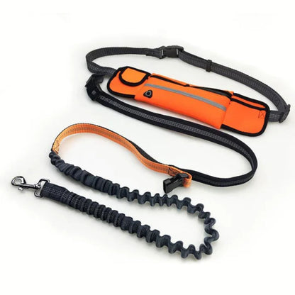 FreePaws™ 3-in-1 Leash – Run, Walk & Store Hands-Free!